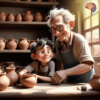 Sam’s Pottery Lesson - Clay Pots and the Ceramic Process - Image 3